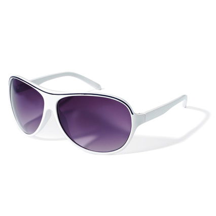 Geschwungen geformte Sonnenbrille