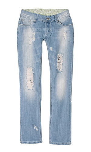 Jeans im Used Look von Jeans Fritz