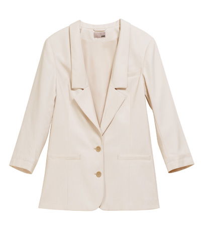 Weißer Oversize Blazer von H&M