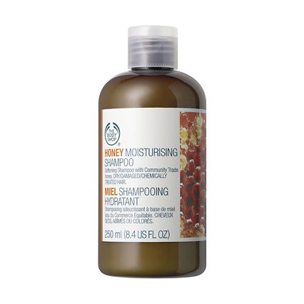 Honig-Shampoo gegen Frizz