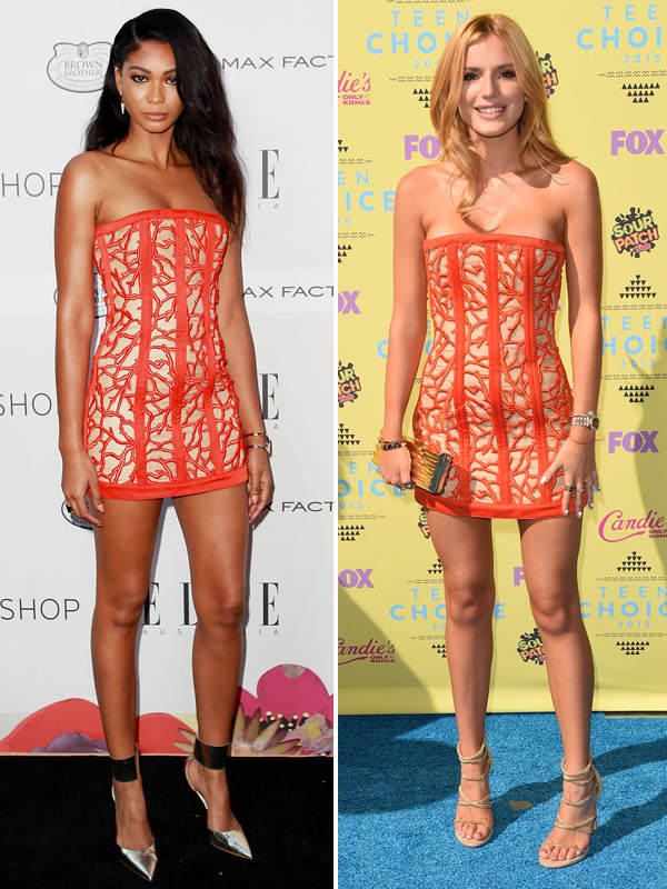 Chanel Iman vs. Bella Thorne