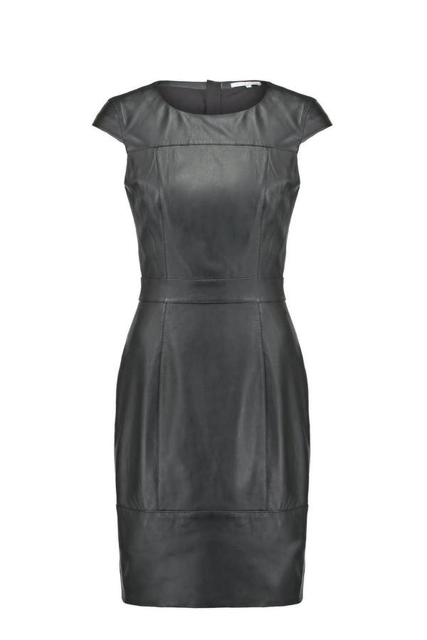 2016 wird rockig: Lederkleider sind angesagt!