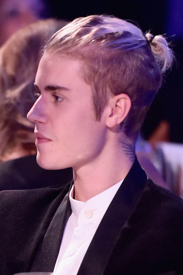 Justin Bieber mit Man Bun - Januar 2016