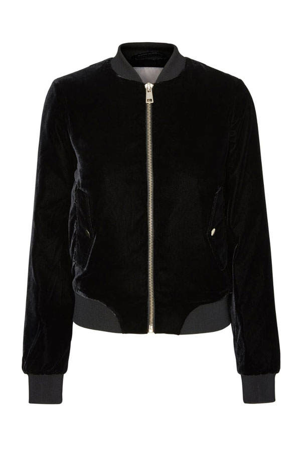 Samt-Blouson von Vero Moda