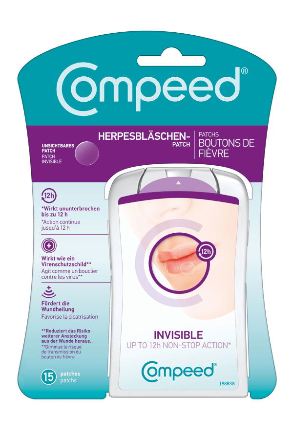 Compeed Herpesbläschen-Patch Invisible