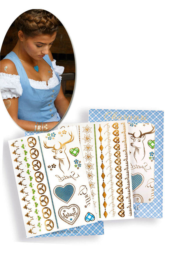 Flash-Tattoos für das Oktoberfest