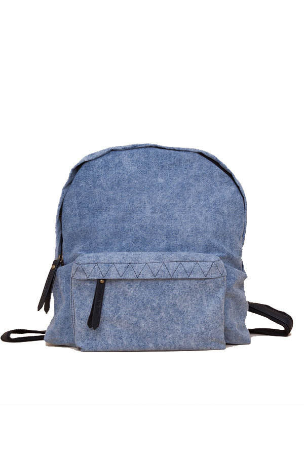 Denim-Rucksack von Pull & Bear