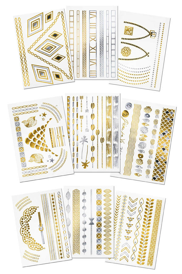 Schmuck-Tattoos von PRTTY
