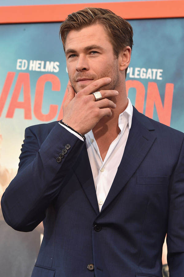Chris Hemsworth "In the Heart of the Sea": Vorher