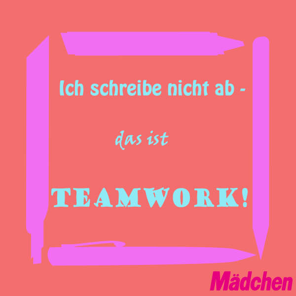 #Teamwork-Spruch