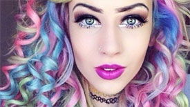 Color Block Locken