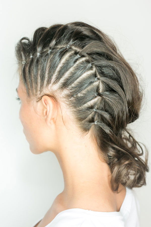 Sommerfrisur: Fake Sidecut