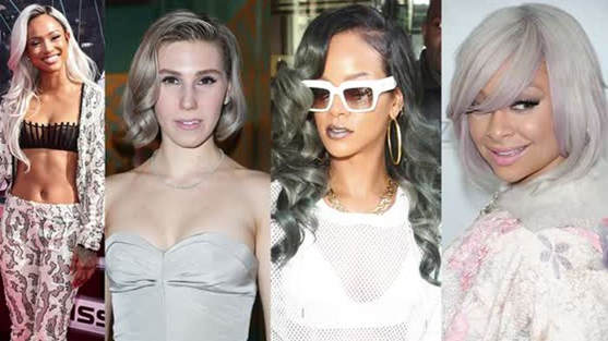 Stars mit grauen Haaren