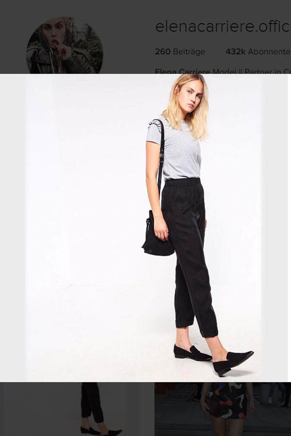 Elena Carrière für Zalando.de