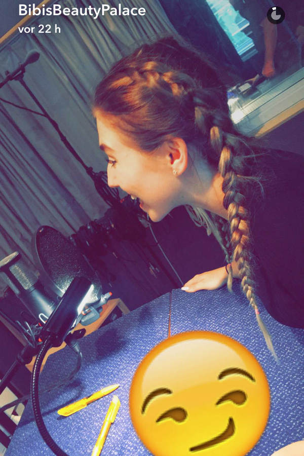 Bibi im Tonstudio
