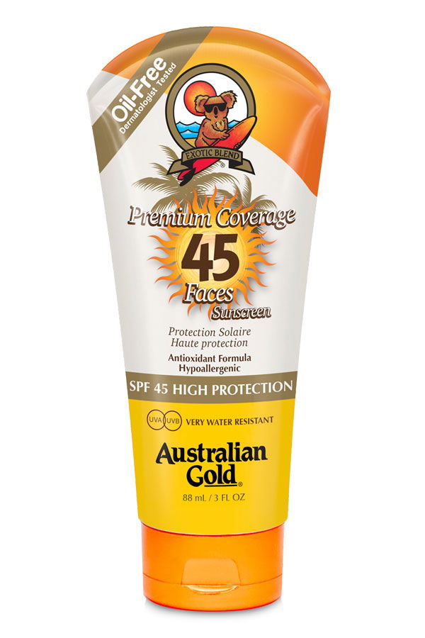 Face Sunscreen von Australien Gold