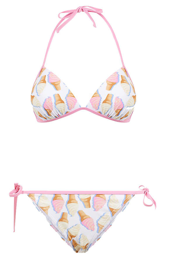 Bikini mit Eis-Print von Newlook.com