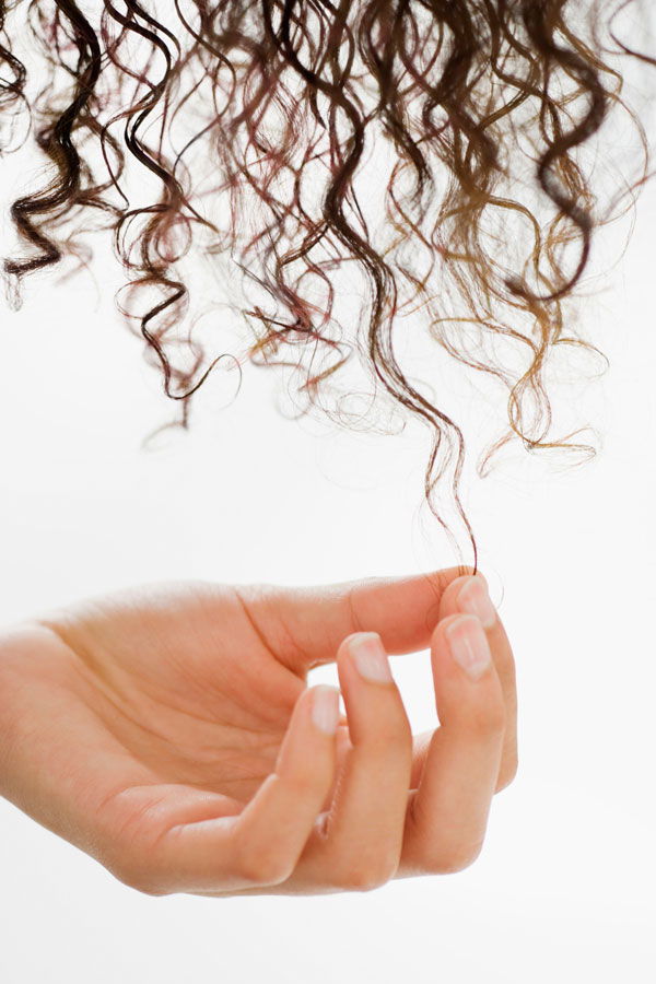 Naturlocken ohne Frizz