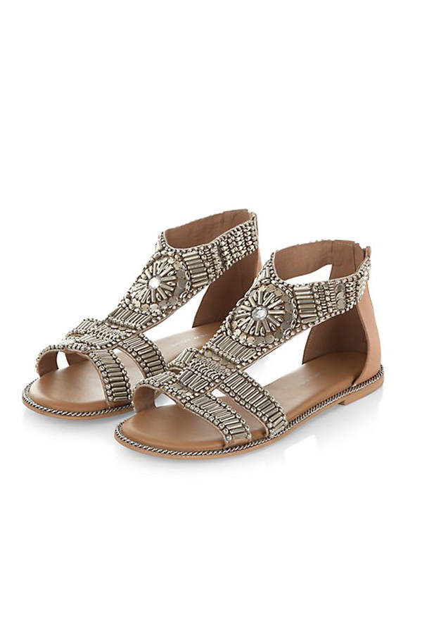 Glitzer-Sandalen von Newlook