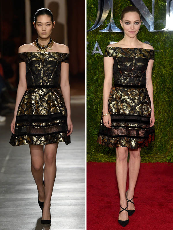 Amanda Seyfried In Oscar de la Renta