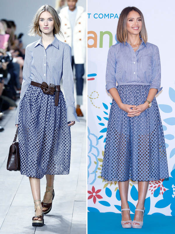 Jessica Alba In Michael Kors