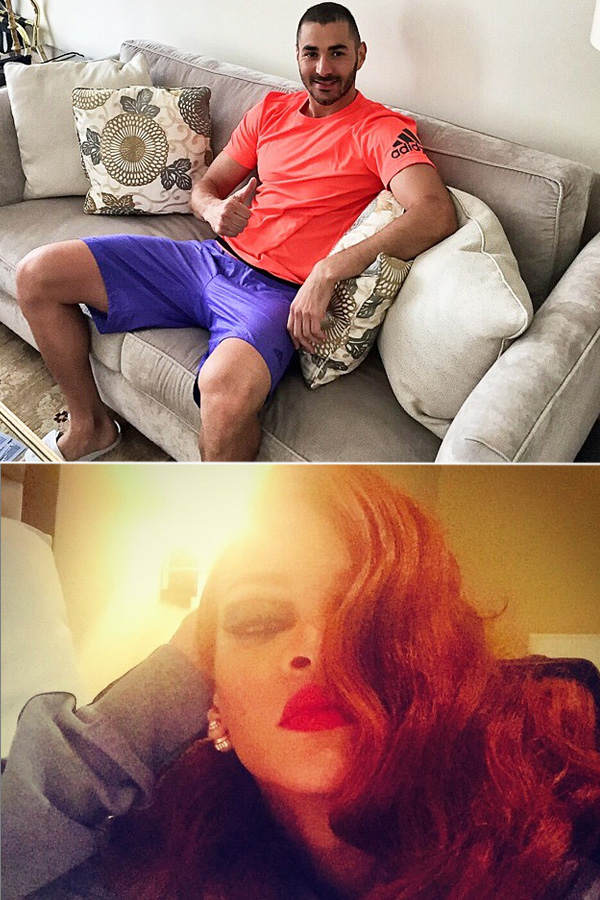 Rihanna & Karim Benzema
