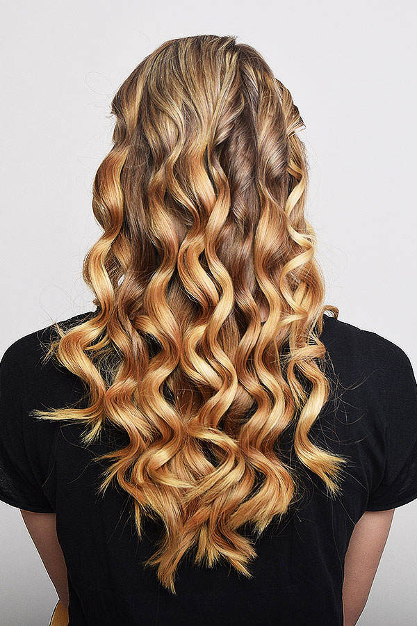 Glamouröse Locken