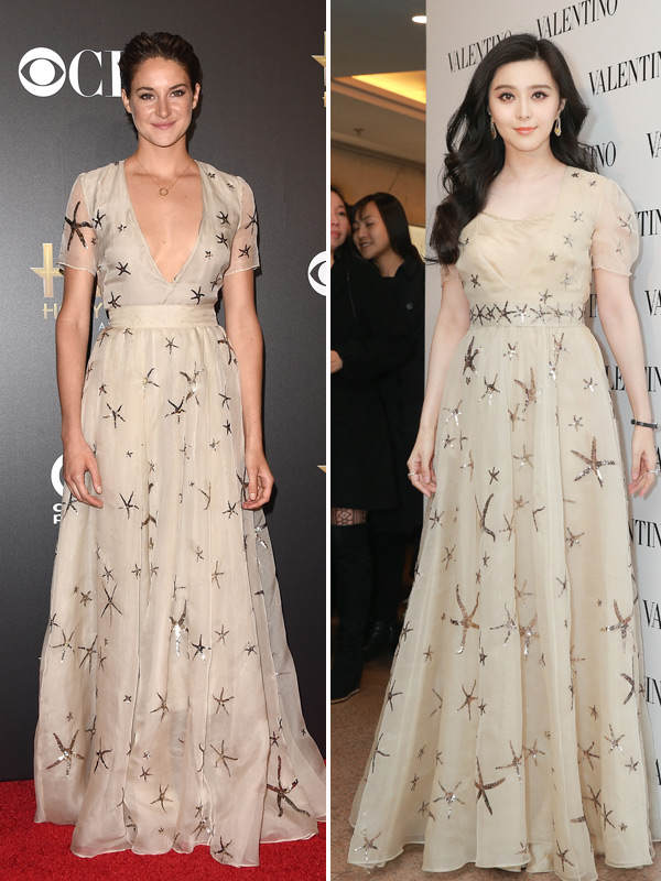 Shailene Woodley vs. Fan Bingbing