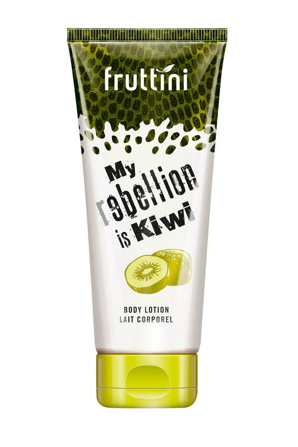 „My Rebellion is Kiwi“-Bodylotion von Fruttini