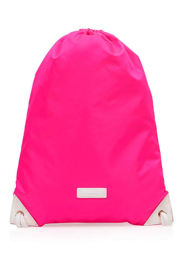 Pinker Turnbeutel von Topshop