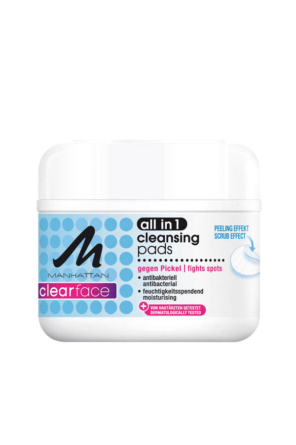 Manhattan all in 1 cleansing pads