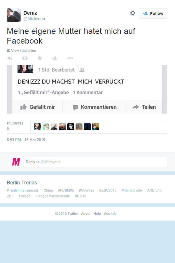 Mama disst dich