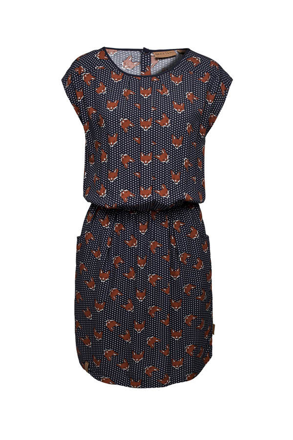 Kleid mit Füchsen von Naketano