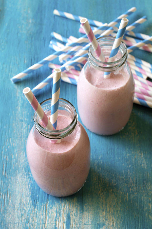 Orangen-Himbeer-Smoothie