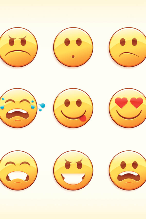 Mama „schreibt“ nur noch Smileys