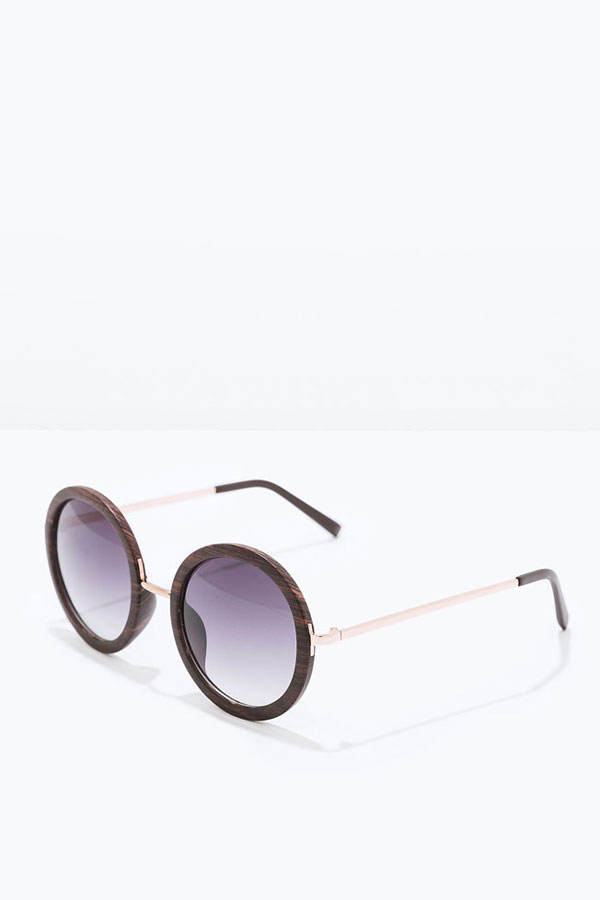 Runde Sonnenbrille von Zara