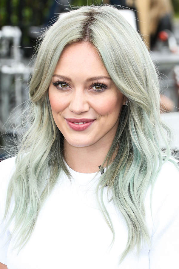 Hilary Duff: graue Haare