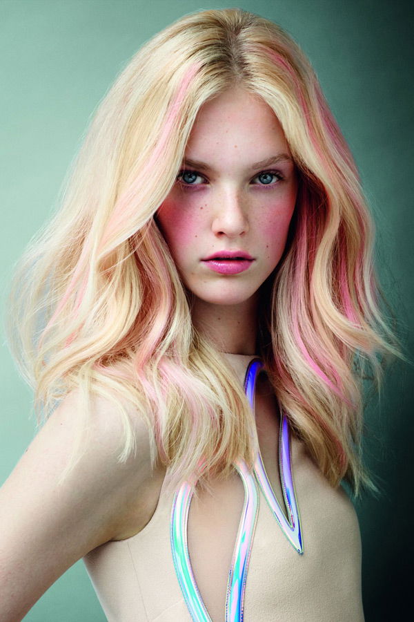 Haarfarben: Blond & Pastell-Rosé