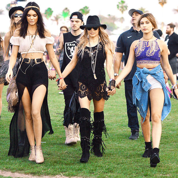 Coachella: Kendall Jenner, Fergie & Hailey Baldwin