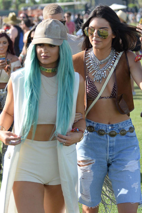 Kendall & Kylie Jenner bei Coachella
