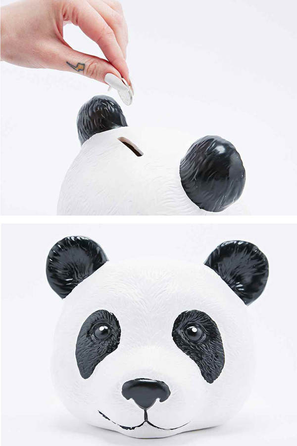 Panda-Sparbüchse von Urban Outfitters