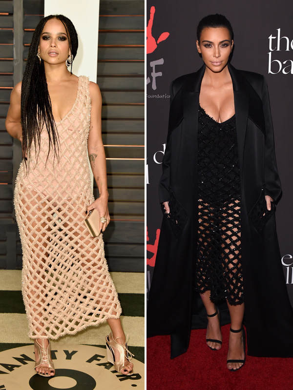 Zoé Kravitz vs. Kim Kardashian
