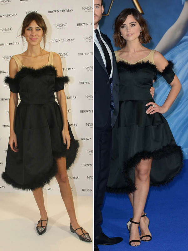 Alexa Chung vs. Jenna Louise-Coleman
