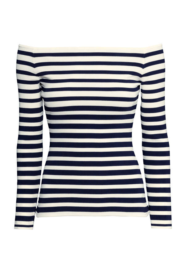Schulterfreies Top von H&M