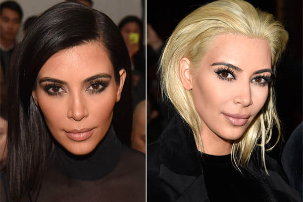 Kim Kardashian: Blond oder Schwarz?
