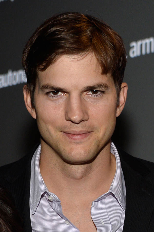 Ashton Kutcher: das erste Mal