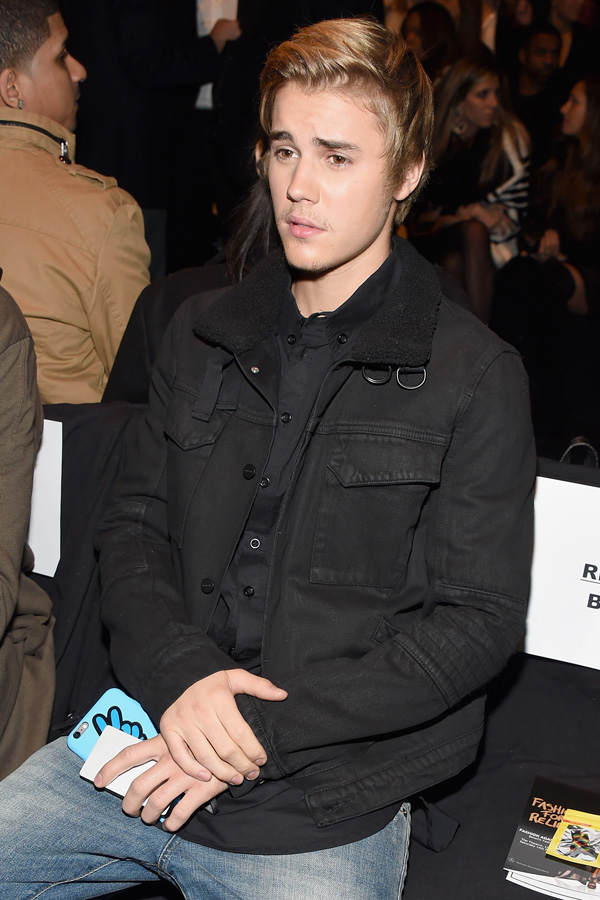Justin Bieber: erstes Mal