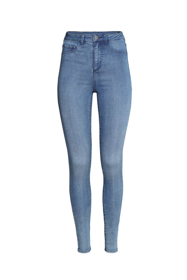 High Waist Skinny Jeans von H&M