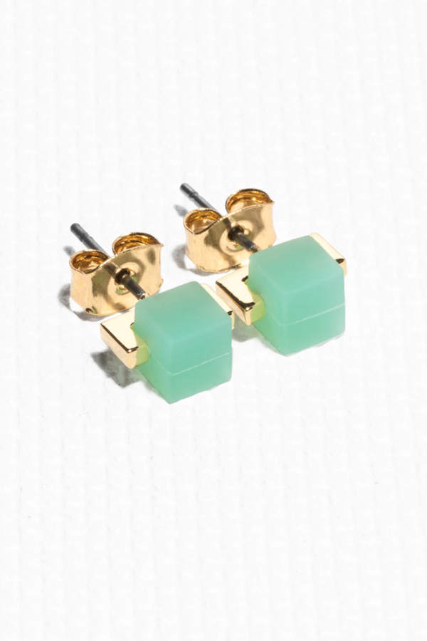 Würfel-Ohrstecker von & other Stories