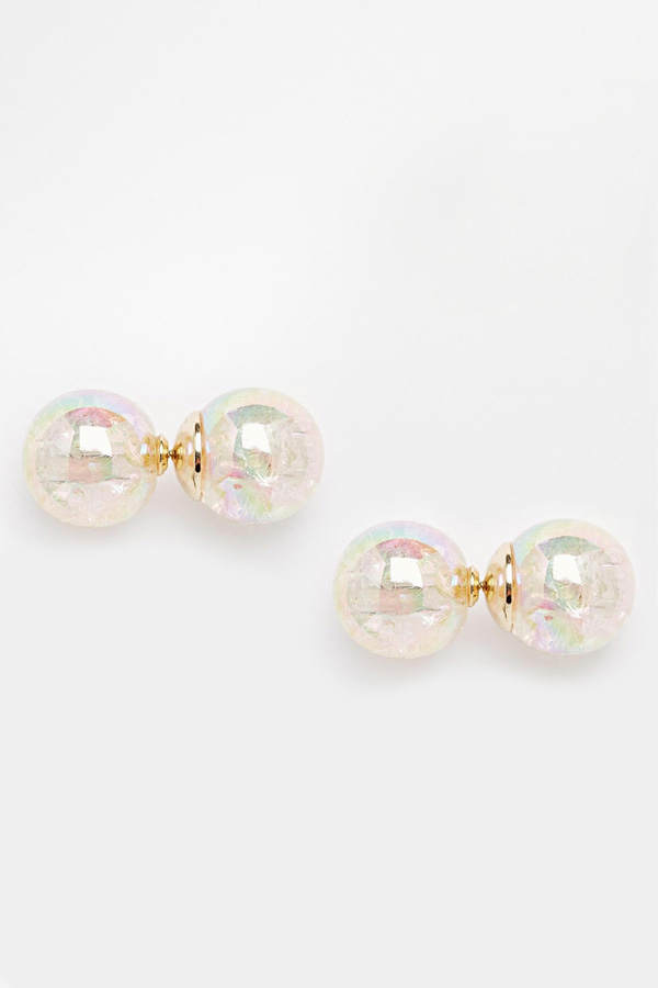Doppel-Perlen-Ohrstecker von Asos